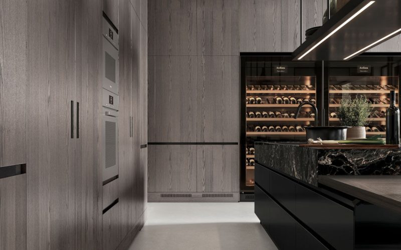 CONVIVIUM_upedown peninsula_10_Arclinea kitchen